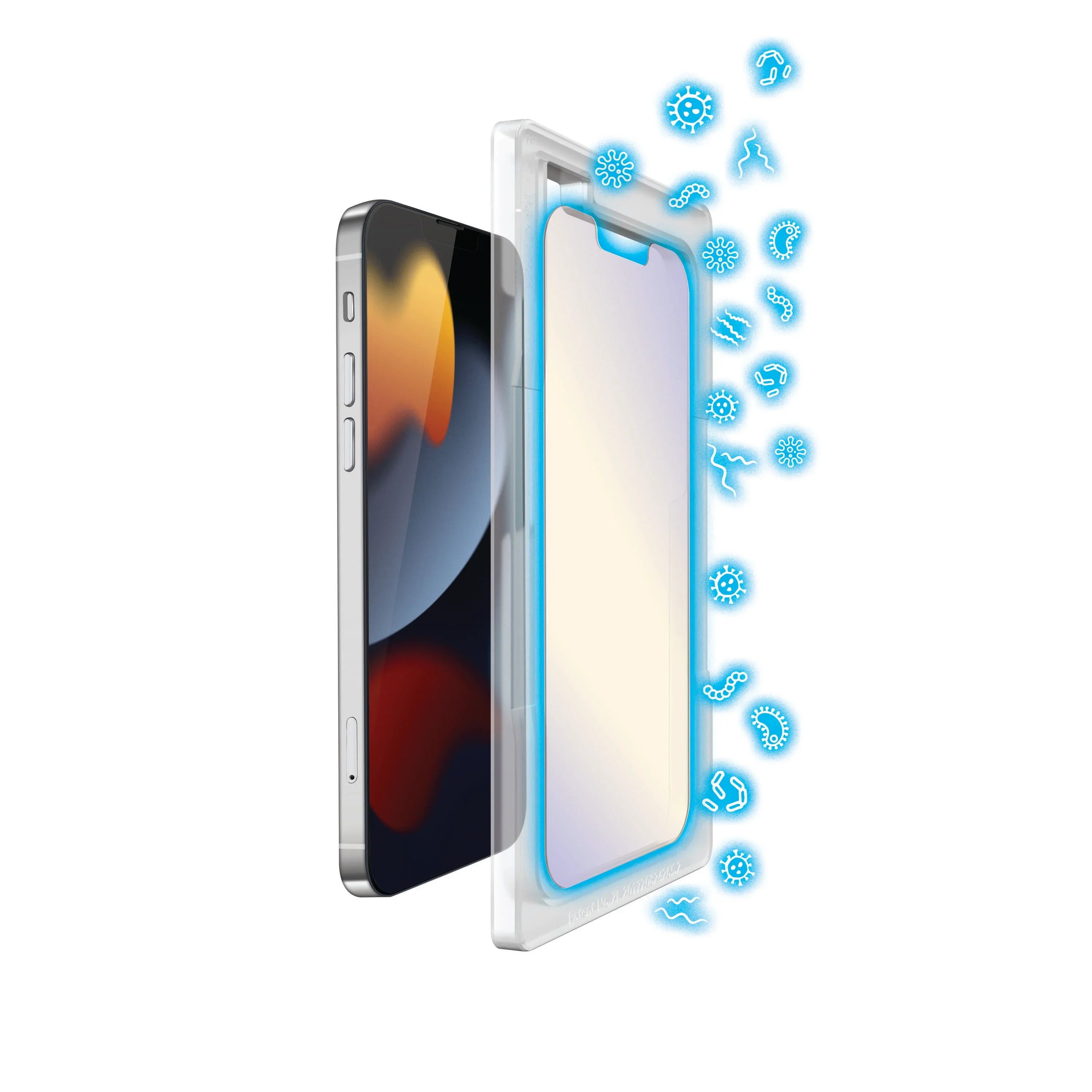 Torrii Bodyglass Screen Protector Anti Bacterial For iPhone 13 Pro Max - Anti Blue Light - Tashqila Torrii Bodyglass Screen Protector Anti Bacterial For iPhone 13 Pro Max - Anti Blue Light - Tashqila